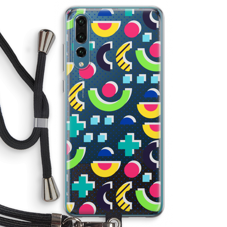 8-bit N°1: Huawei P20 Pro Transparant Hoesje met koord