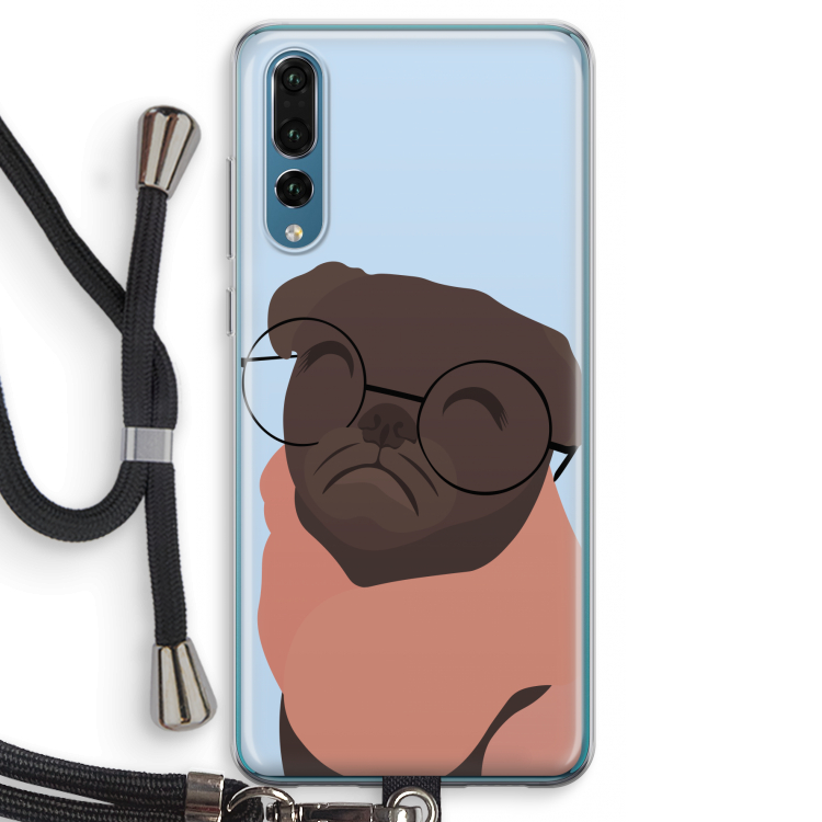 Ludo: Huawei P20 Pro Transparant Hoesje met koord