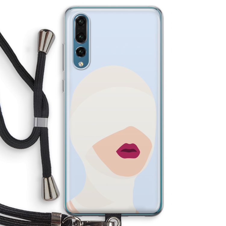 Incognito: Huawei P20 Pro Transparant Hoesje met koord