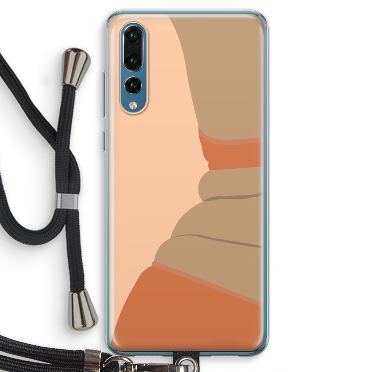 Bikini: Huawei P20 Pro Transparant Hoesje met koord
