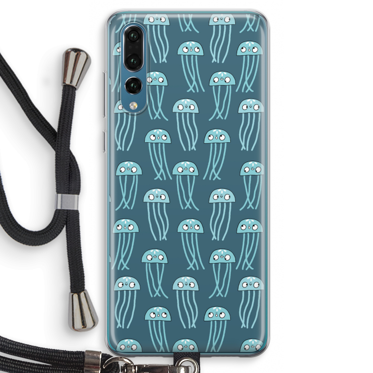 Kwallie: Huawei P20 Pro Transparant Hoesje met koord