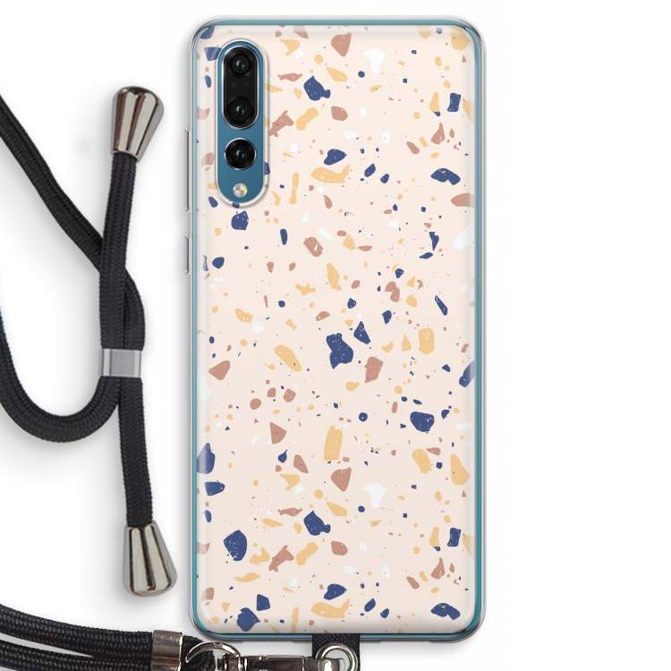 Terrazzo N°23: Huawei P20 Pro Transparant Hoesje met koord
