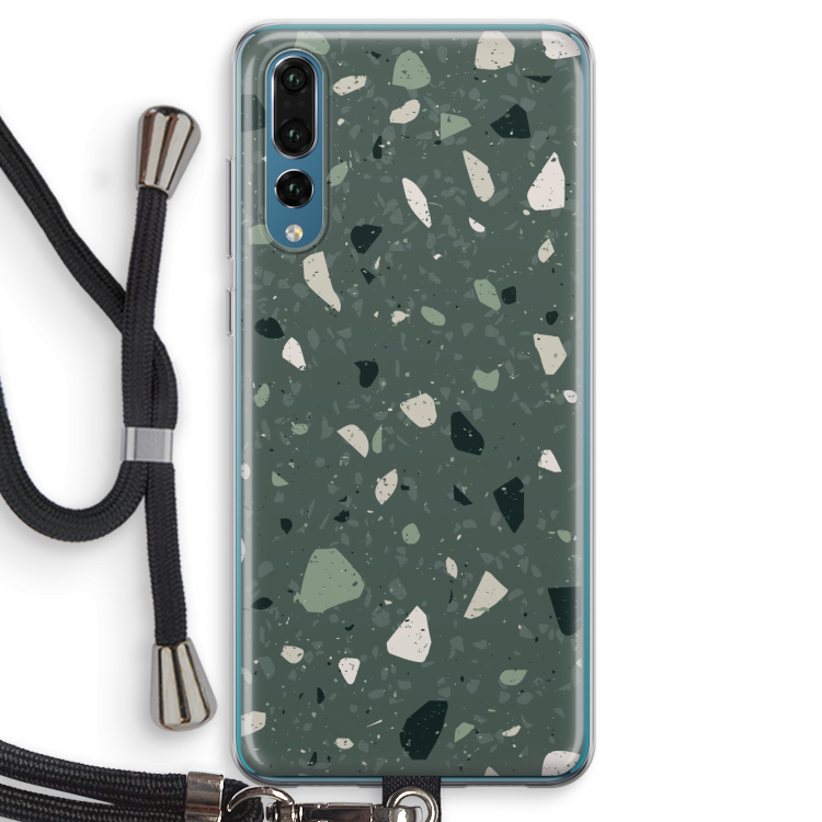 Terrazzo N°19: Huawei P20 Pro Transparant Hoesje met koord