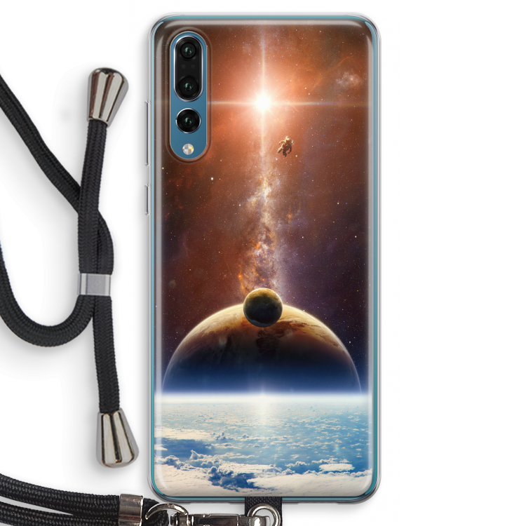 Omicron 2019: Huawei P20 Pro Transparant Hoesje met koord
