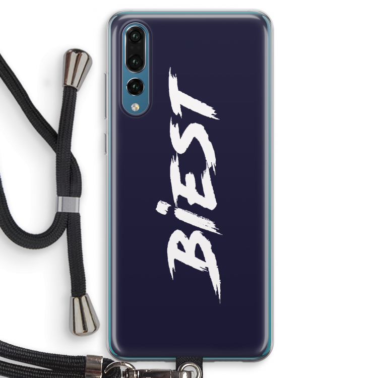 Biest: Huawei P20 Pro Transparant Hoesje met koord