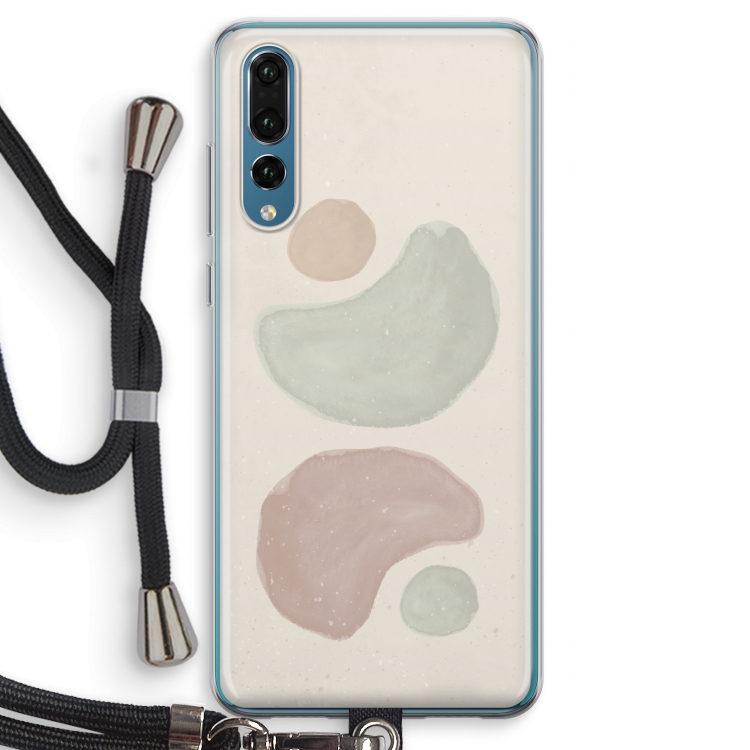 Geo #10: Huawei P20 Pro Transparant Hoesje met koord
