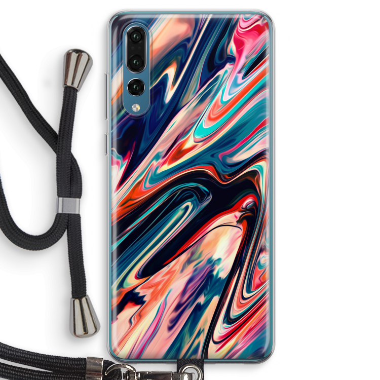 Quantum Being: Huawei P20 Pro Transparant Hoesje met koord