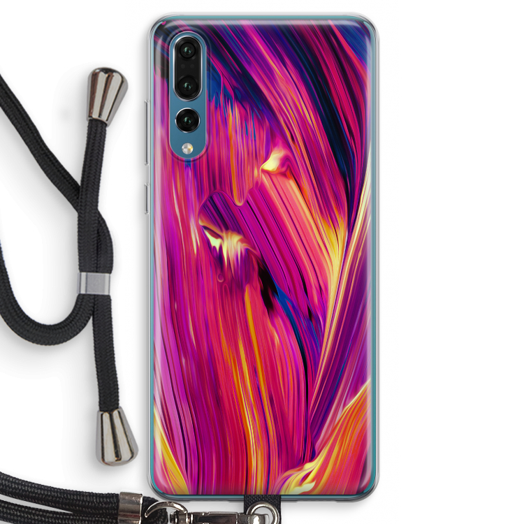 Phoenix: Huawei P20 Pro Transparant Hoesje met koord