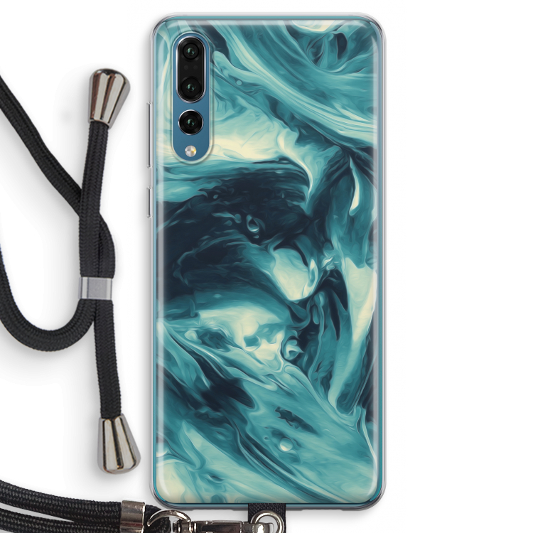 Dreaming About Whales: Huawei P20 Pro Transparant Hoesje met koord