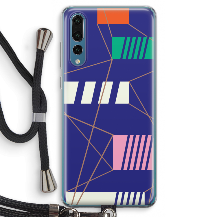 Gestalte 5: Huawei P20 Pro Transparant Hoesje met koord
