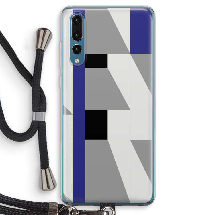 Gestalte 2: Huawei P20 Pro Transparant Hoesje met koord