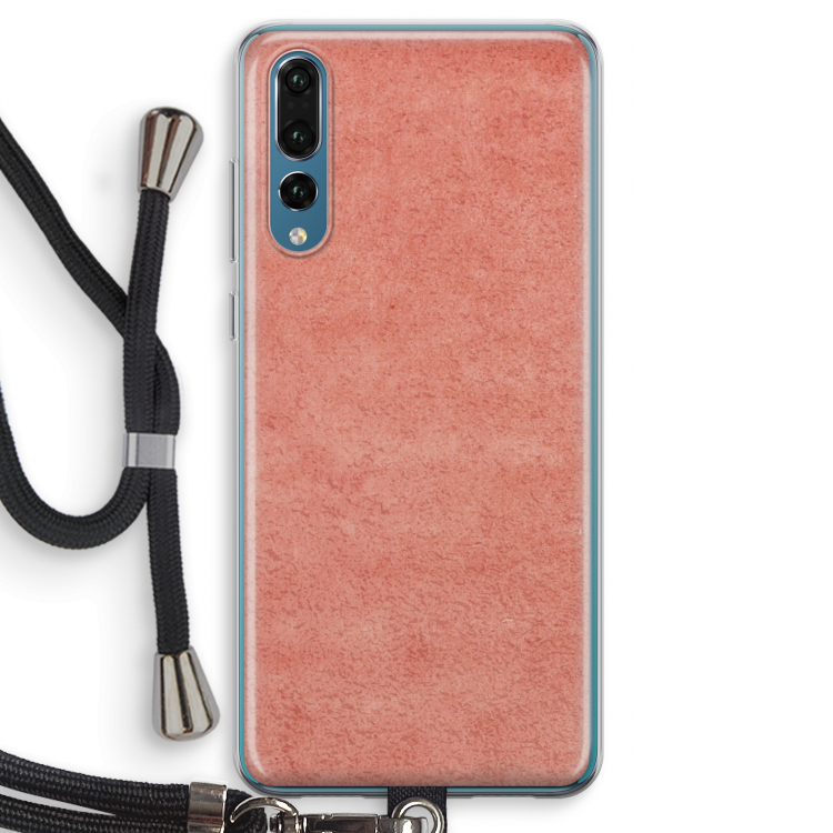 Marrakech Walls: Huawei P20 Pro Transparant Hoesje met koord