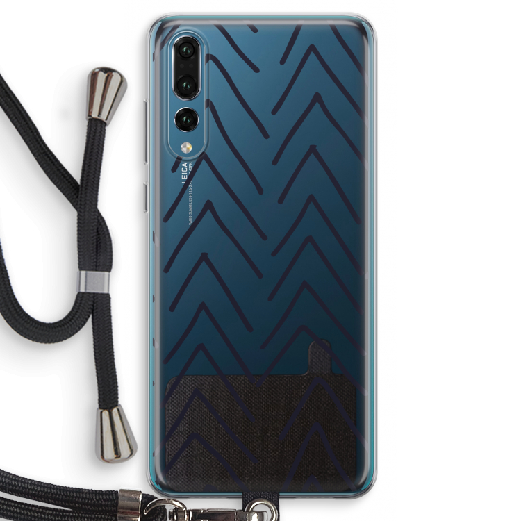 Marrakech Arrows: Huawei P20 Pro Transparant Hoesje met koord