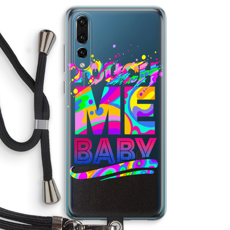 Touch Me: Huawei P20 Pro Transparant Hoesje met koord