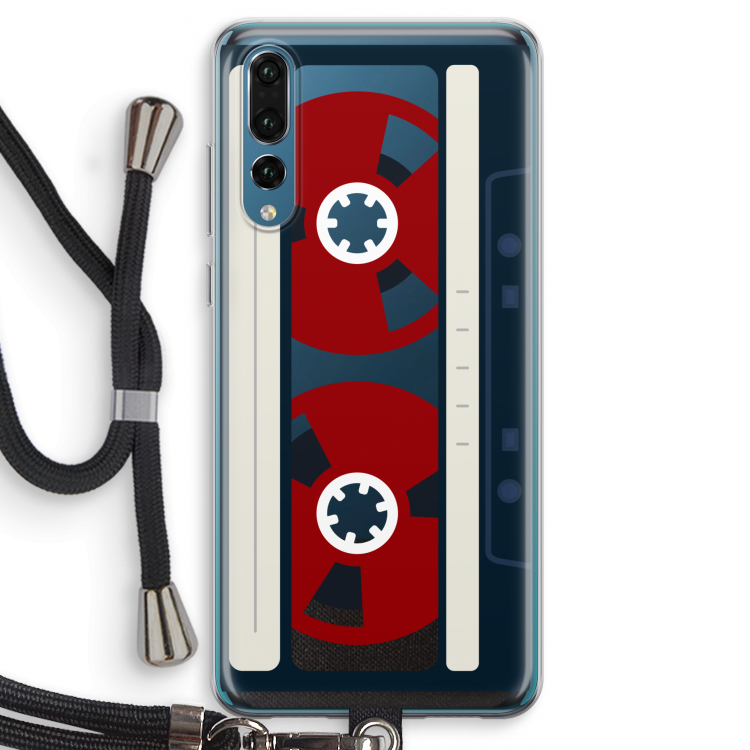 Here's your tape: Huawei P20 Pro Transparant Hoesje met koord