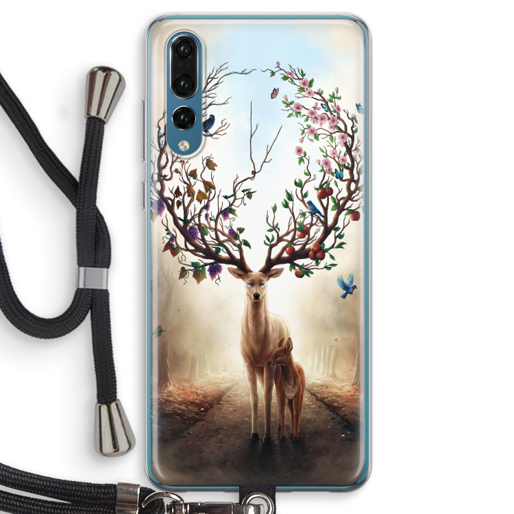 Seasons Change: Huawei P20 Pro Transparant Hoesje met koord