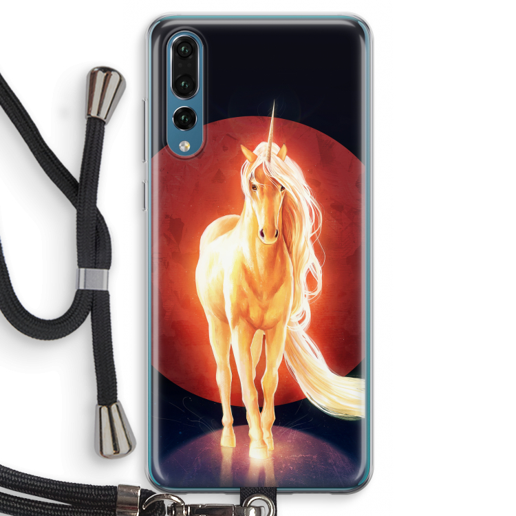Last Unicorn: Huawei P20 Pro Transparant Hoesje met koord