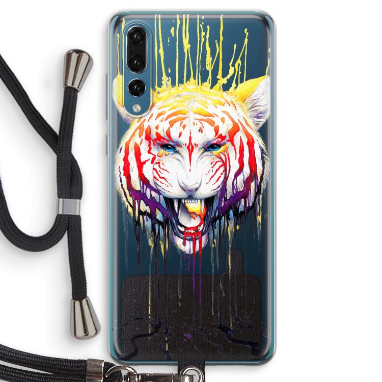 Fading: Huawei P20 Pro Transparant Hoesje met koord
