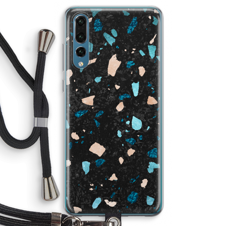 Terrazzo N°11: Huawei P20 Pro Transparant Hoesje met koord