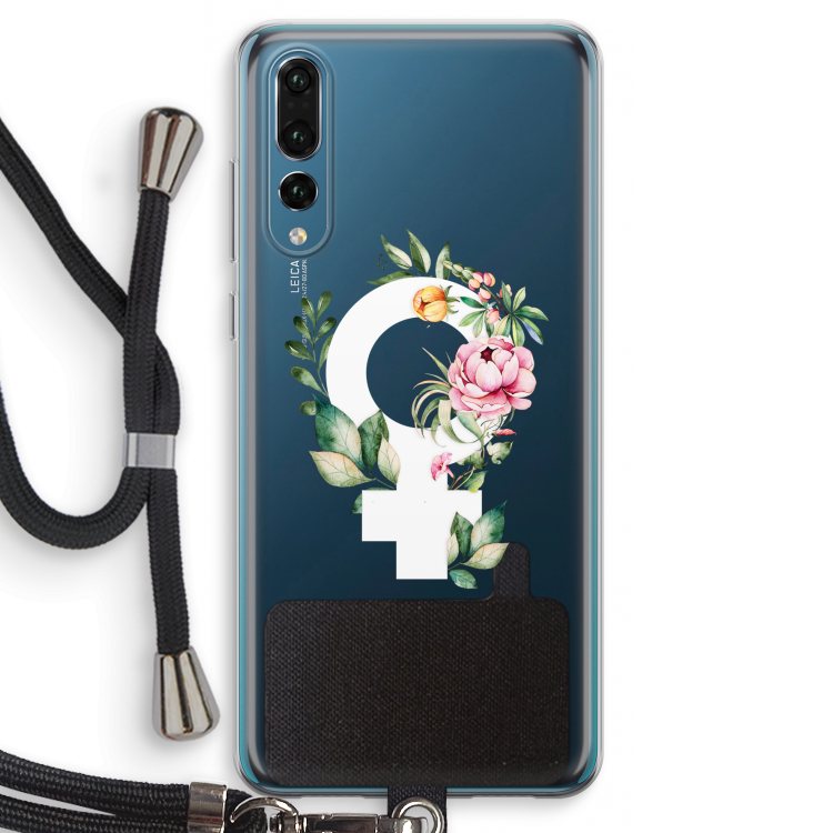 Venus: Huawei P20 Pro Transparant Hoesje met koord