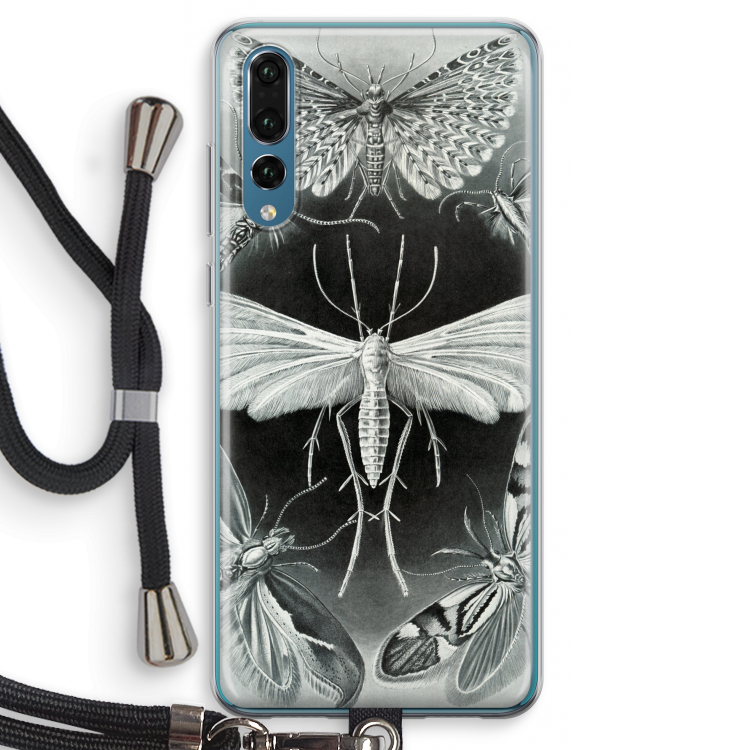Haeckel Tineida: Huawei P20 Pro Transparant Hoesje met koord