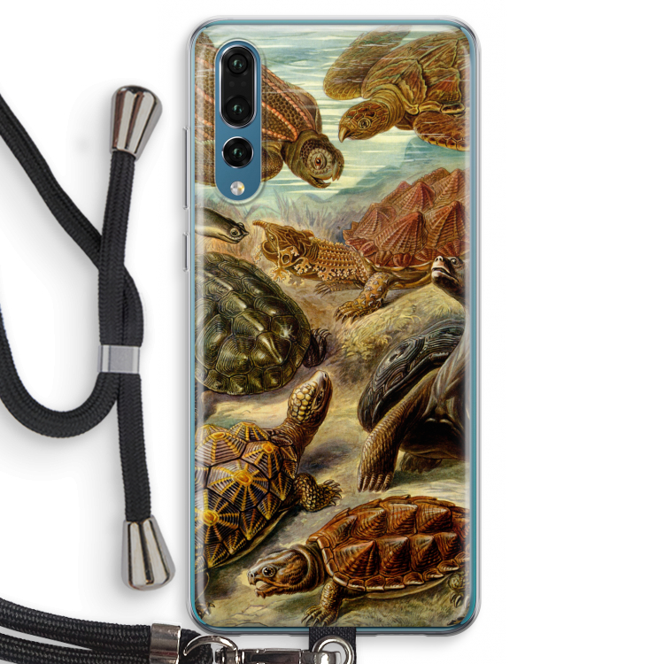 Haeckel Chelonia: Huawei P20 Pro Transparant Hoesje met koord
