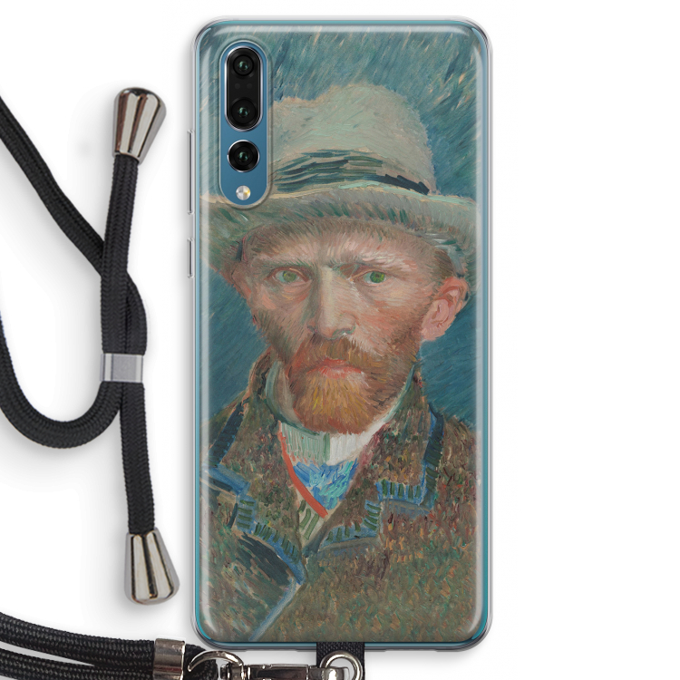 Van Gogh: Huawei P20 Pro Transparant Hoesje met koord