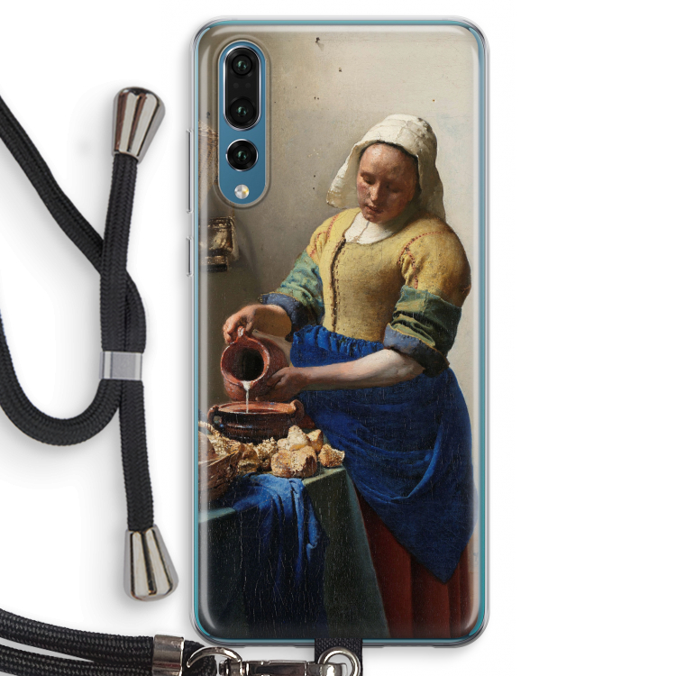 The Milkmaid: Huawei P20 Pro Transparant Hoesje met koord