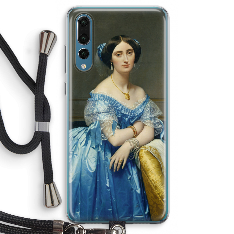 Eleonore: Huawei P20 Pro Transparant Hoesje met koord