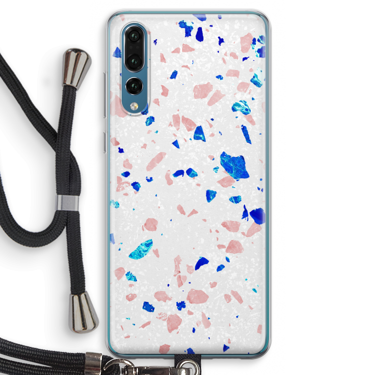 Terrazzo N°6: Huawei P20 Pro Transparant Hoesje met koord