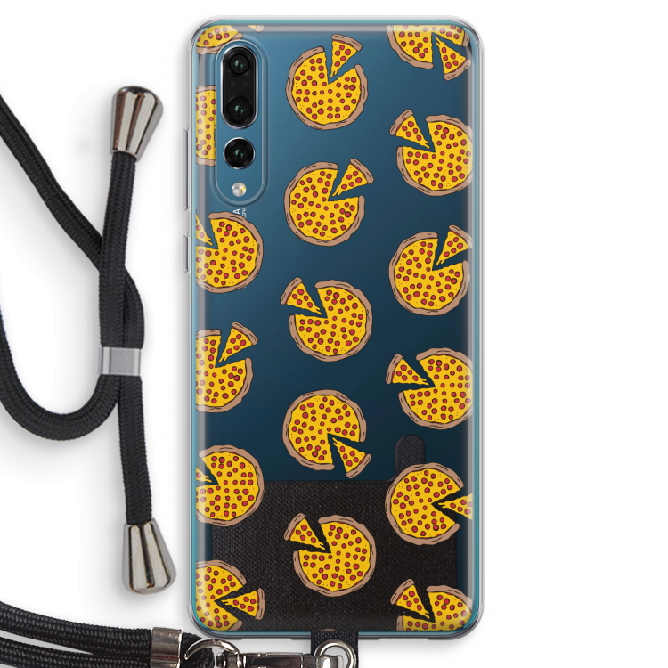 You Had Me At Pizza: Huawei P20 Pro Transparant Hoesje met koord