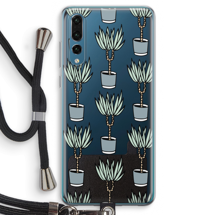 Boompje: Huawei P20 Pro Transparant Hoesje met koord