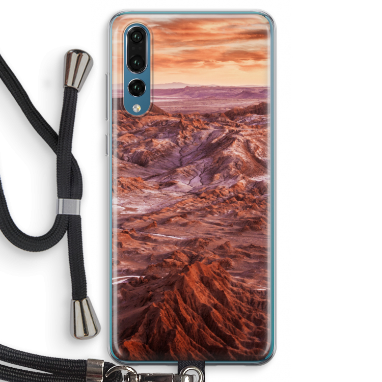 Mars: Huawei P20 Pro Transparant Hoesje met koord