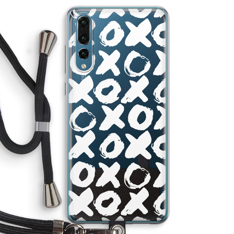 XOXO: Huawei P20 Pro Transparant Hoesje met koord