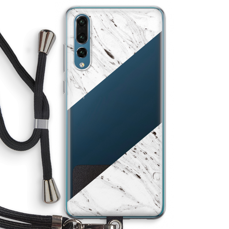 Biggest stripe: Huawei P20 Pro Transparant Hoesje met koord