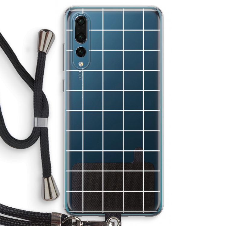Rooster 2: Huawei P20 Pro Transparant Hoesje met koord