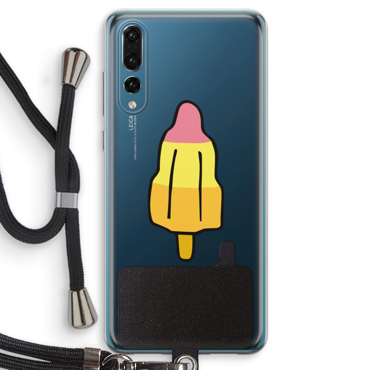 Raketijsje: Huawei P20 Pro Transparant Hoesje met koord
