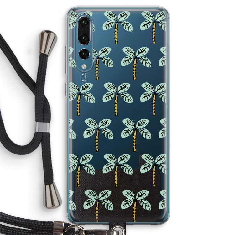 Paradise: Huawei P20 Pro Transparant Hoesje met koord