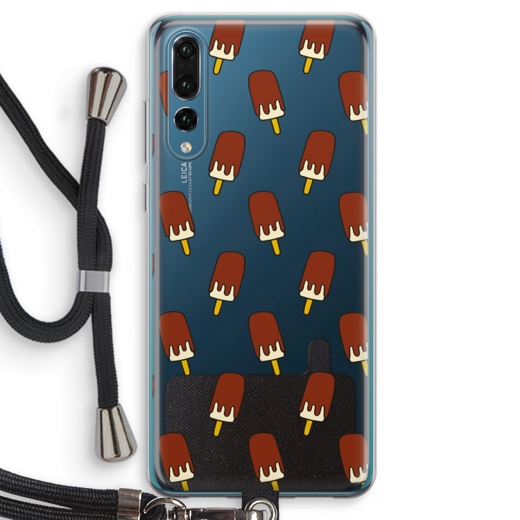 Yummy: Huawei P20 Pro Transparant Hoesje met koord
