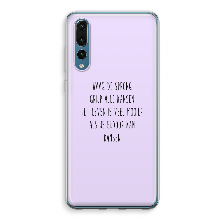 Sprong: Huawei P20 Pro Transparant Hoesje