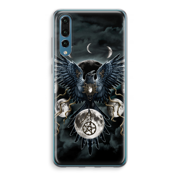 Sinister Wings: Huawei P20 Pro Transparant Hoesje