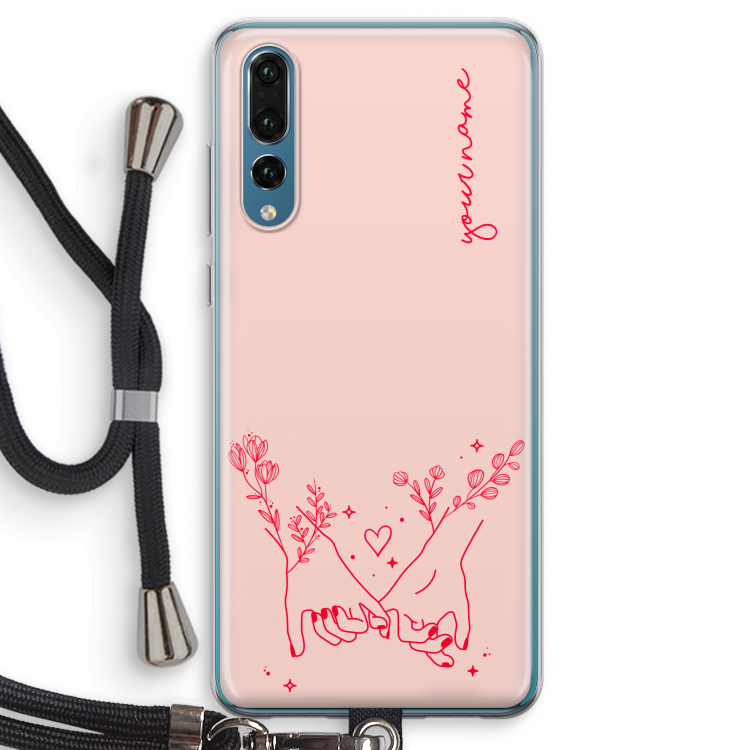 Best Friends: Huawei P20 Pro Transparant Hoesje met koord