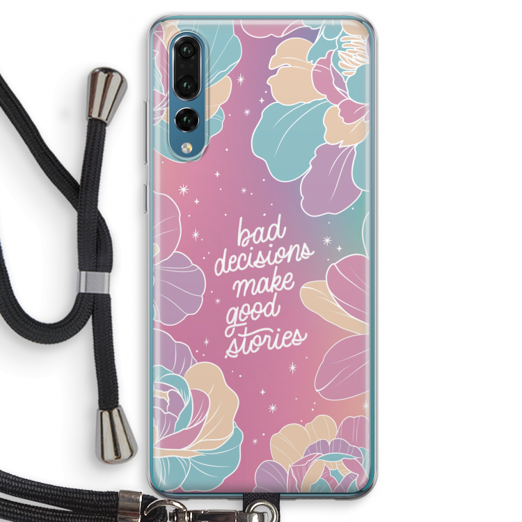 Good stories: Huawei P20 Pro Transparant Hoesje met koord