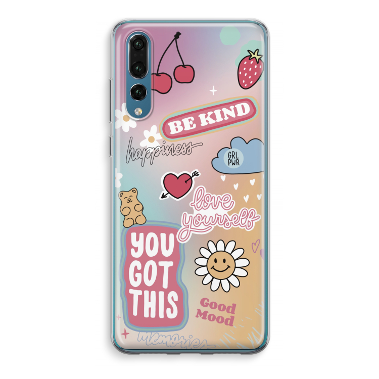 Positivity: Huawei P20 Pro Transparant Hoesje