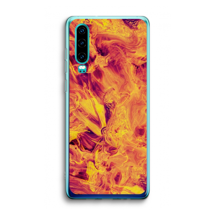 Eternal Fire: Huawei P30 Transparant Hoesje