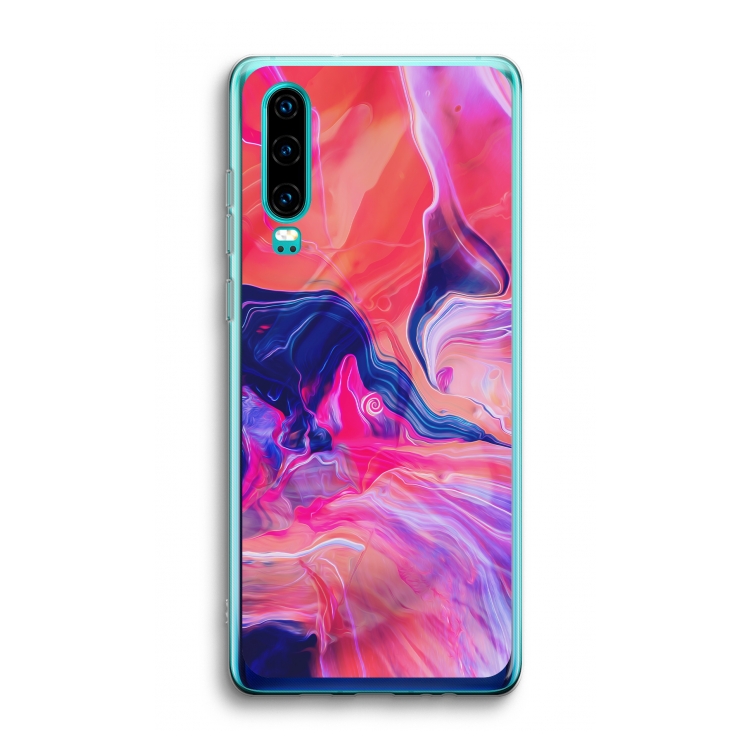 Earth And Ocean: Huawei P30 Transparant Hoesje
