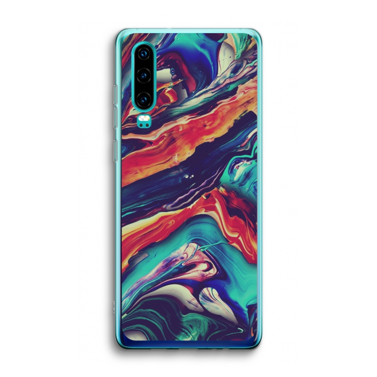 Chameleon Sun: Huawei P30 Transparant Hoesje