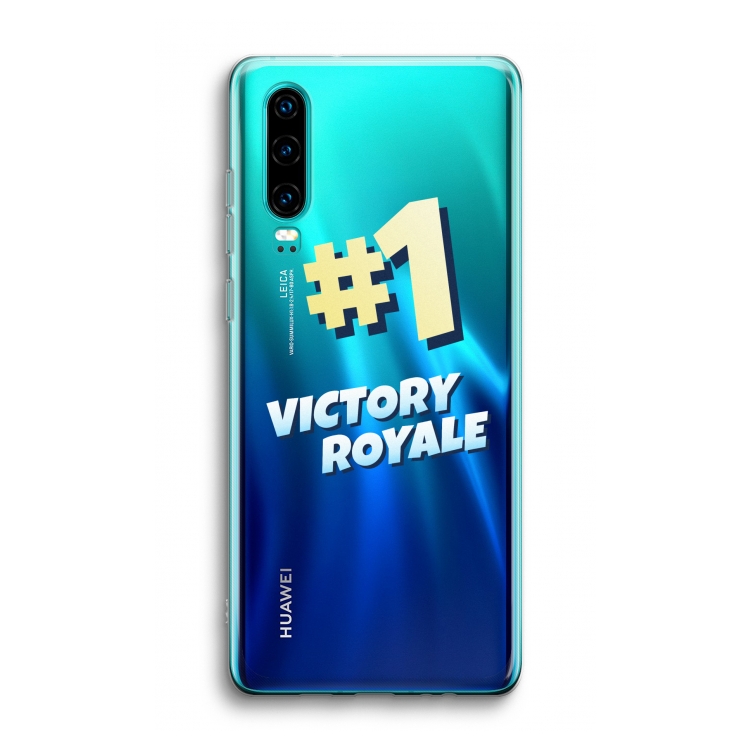 Victory Royale: Huawei P30 Transparant Hoesje