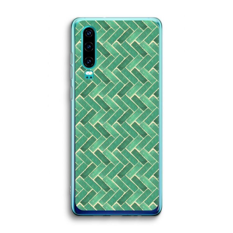 Moroccan tiles 2: Huawei P30 Transparant Hoesje