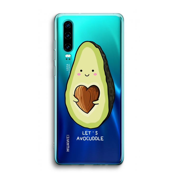Avocuddle: Huawei P30 Transparant Hoesje